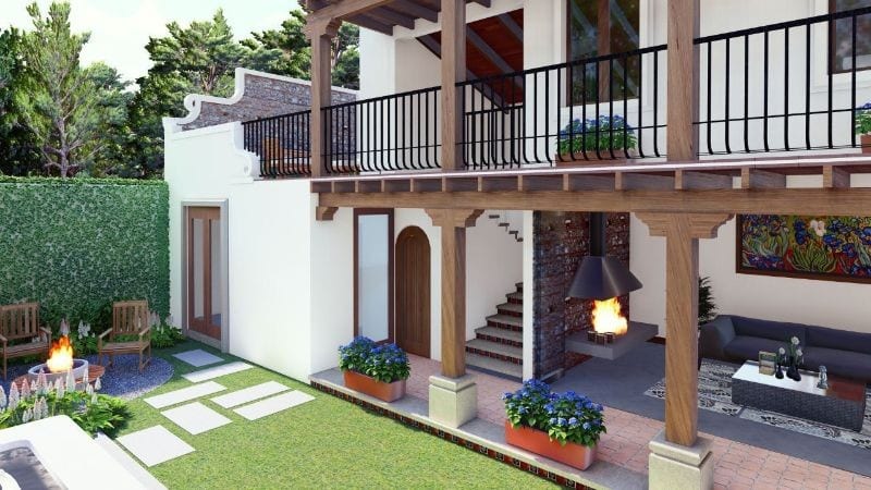 HACIENDA DEL COMENDADOR CASA EN CONSTRUCCION EN VENTA ANTIGUA — Casa en Venta en Hacienda del comendador, San Miguel Dueñas, Sacatepéquez — foto 3 de 10