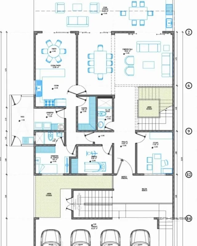 CASA EN VENTA EN ZONA 16, SANTA ROSALÍA, EN CONSTRUCCIÓN. — Casa en Venta en Zona 16, Guatemala, Ciudad — foto 6 de 8