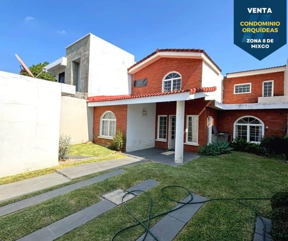 CASA EN VENTA CONDOMINIO LAS ORQUÍDEAS SECTOR A-1 SAN CRISTÓBAL ZONA 8 MIXCO — Casa en Venta en Zona 8 Mixco, Guatemala, Ciudad — foto 1 de 13