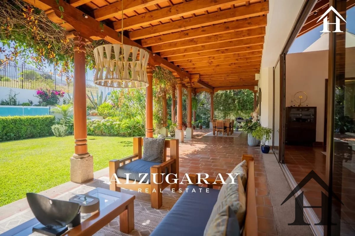 casa de 1 nivel con piscina  / amueblada / condominio Antigua — Casa en Venta en Antigua, Sacatepéquez — foto 8 de 11