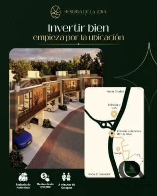 📍 Exclusivo proyecto de 4 casas en Km 24 Carretera a El Salvador, La Joya — Casa en Venta en km 21-25, Carretera a El Salvador, Guatemala, Ciudad — miniatura 6 de 10