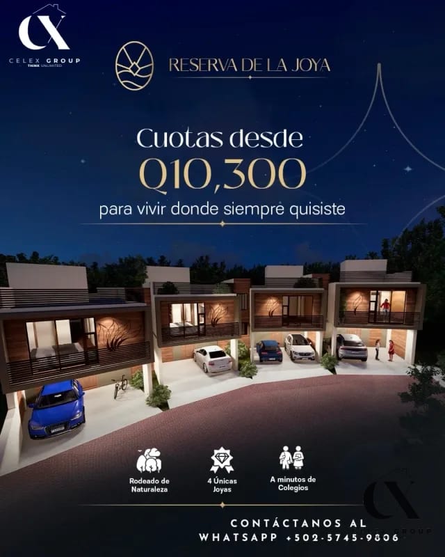 📍 Exclusivo proyecto de 4 casas en Km 24 Carretera a El Salvador, La Joya — Casa en Venta en km 21-25, Carretera a El Salvador, Guatemala, Ciudad — foto 8 de 10