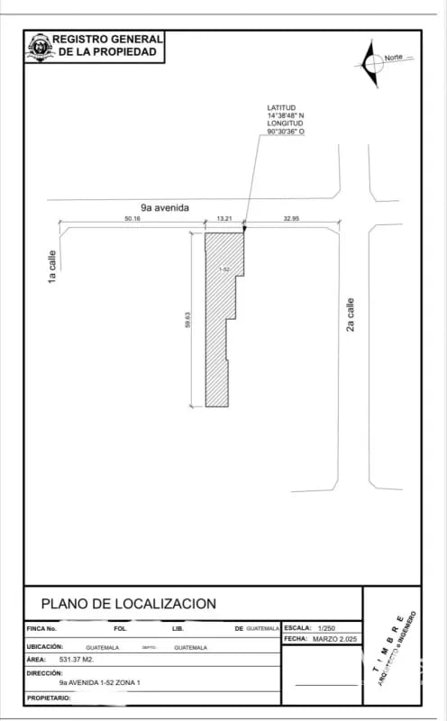 VENDO PROPIEDAD ZONA 1 — Casa en Venta en Zona 1, Guatemala, Ciudad — foto 2 de 14