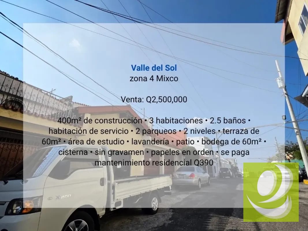 Casa en Venta en Valle del Sol zona 2 Mixco — Casa en Venta en Zona 2 Mixco, Guatemala, Ciudad — foto 3 de 10